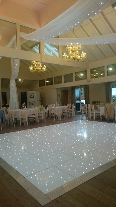 dancefloor and drapes hire marwell hotel winchester