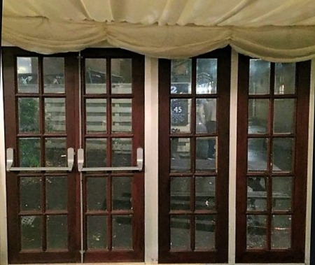 French Doors for Marquee Clear Span