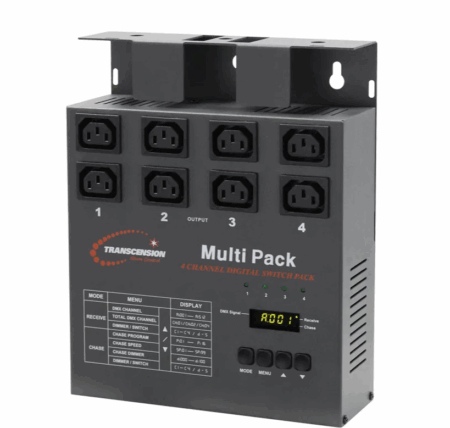 Transcension 4 Channel Multi Pack Dimmer Switch