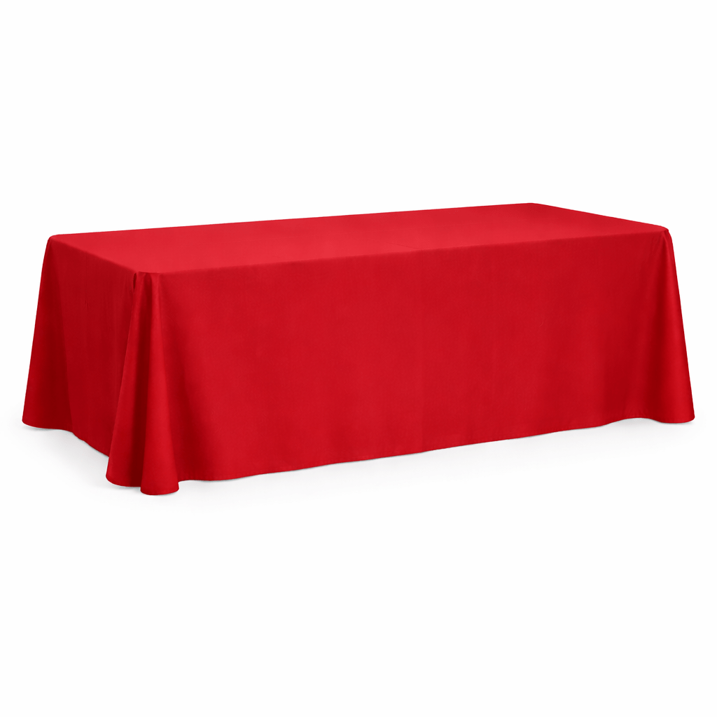 Red – 70" x 108" Rectangular Banqueting Tablecloth